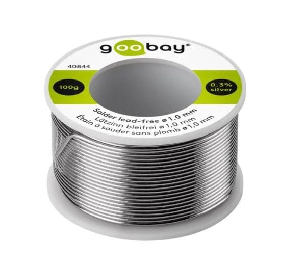 Lödtenn Sn/Cu/Ag 1.0mm 100g blyfritt
