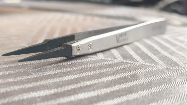 ESD pincett med utbytbar plastspets - spetsig - Image 2
